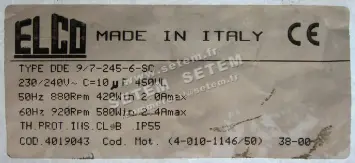 1519005574-VENTILATEUR ELCOMOTEUR DDE9/7 245W 6P M230V 1V FERME +PI *4019043*