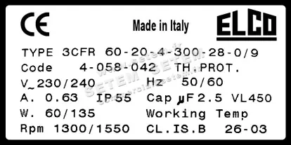 1519006042-VENTILATEUR ELCOMOTEUR 3CFR60.20.4.300.28.0/9 *4058042* 5