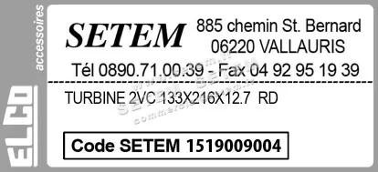 1519009004-TURBINE ELCOMOTEUR 2VC.133X216X12.7RD 3