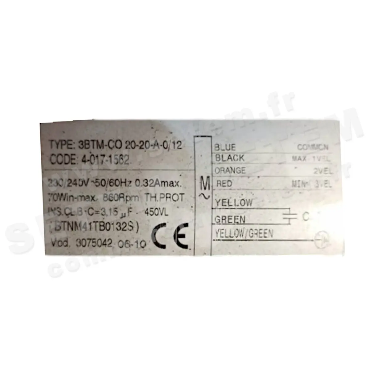 1519009911-GMV ELCOMOTEUR 3BTM.CO.20.20.A.0/12 BTNM41TB0132S *40171562*