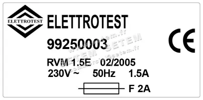 1534000010-VARIATEUR RVM1.5E ELETTROTES 99250003 2