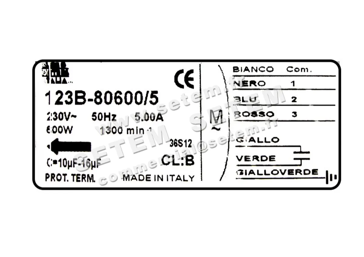 1539000000-MOTEUR EUROMOTORS 123B-80600/5 *4136.8005* 3