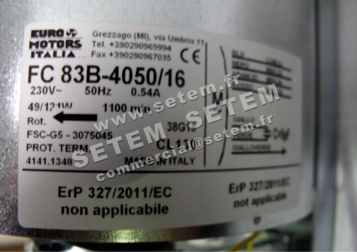 1539000007-GMV EUROMOTORS FC83B-4050/16 "3075045" *4141.1348* 4