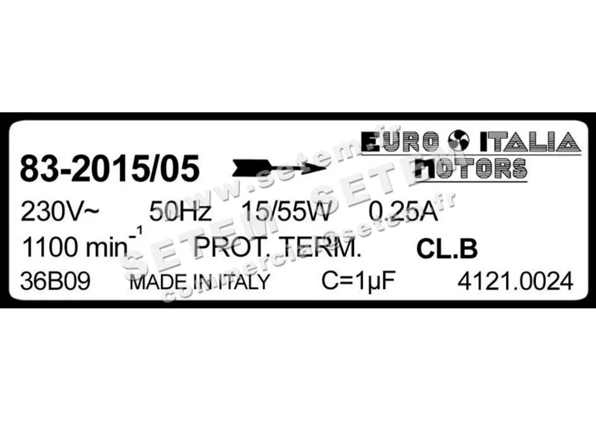 1539000024-MOTEUR EUROMOTORS 83-2015/05 *4121.0024* 3