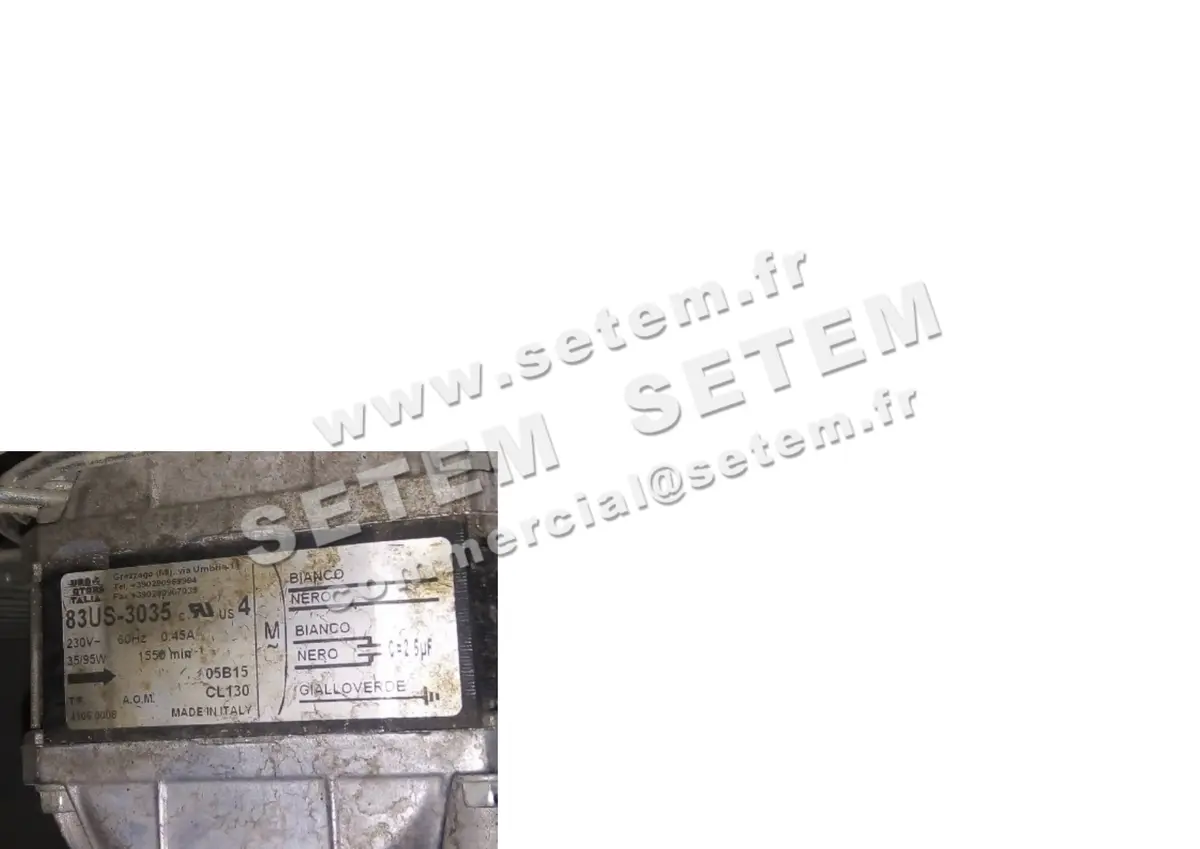 1539000036-MOTEUR EUROMOTORS 83US-3035/4 *4106.0008*