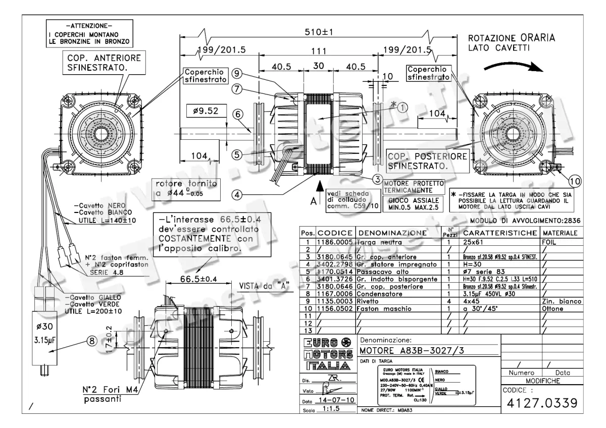 1539000059-MOTEUR EUROMOTORS A83B-3027/3 *4127.0339*