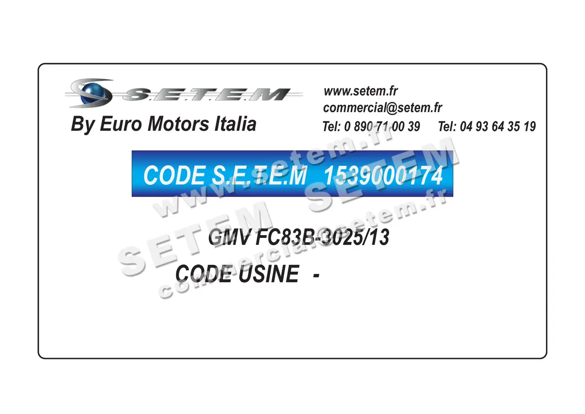 1539000174-GMV EUROMOTORS FC83B-3025/13