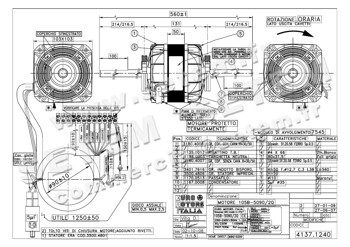 1539000225-MOTEUR EUROMOTORS 105B-5090/2Q *4137.1240*