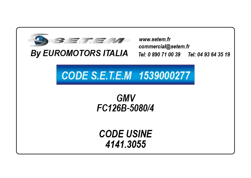 1539000277-GMV EUROMOTORS FC126B-5080/4 *4141.3055*