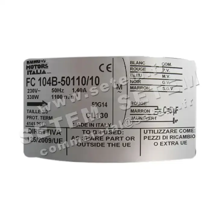 1539000384-GMV EUROMOTORS FC104B-50110/10 *4141.2617* 3