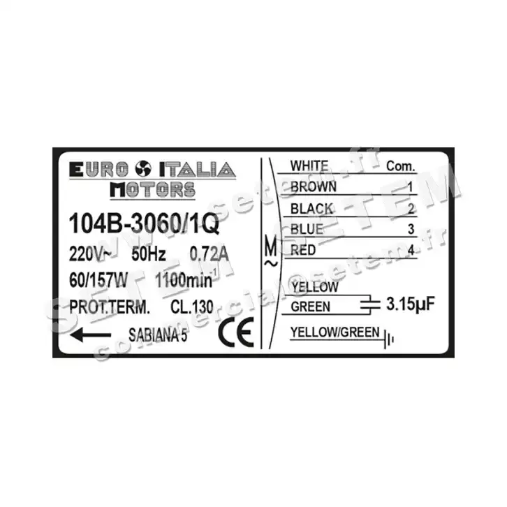 1539000416-MOTEUR EUROMOTORS 104B-3060/1Q *4137.0416* 2