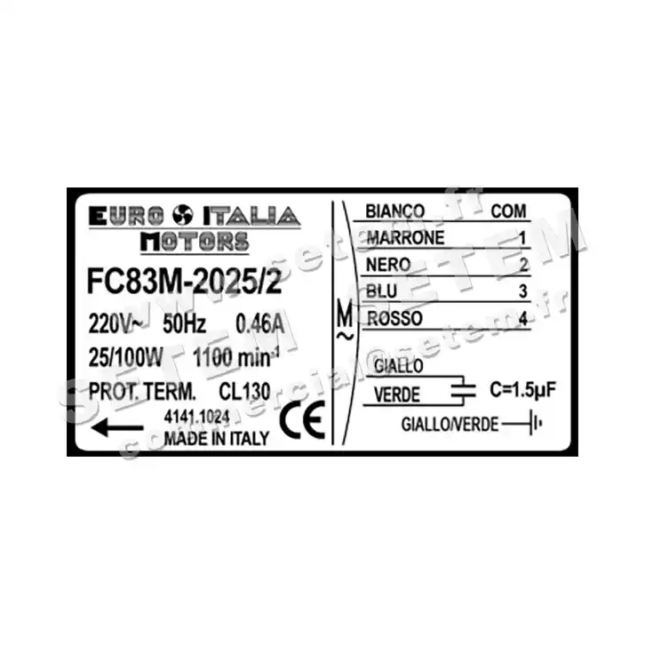 1539001024-VENTILATEUR EUROMOTORS FC83M-2025/2 *4141.1024* 3