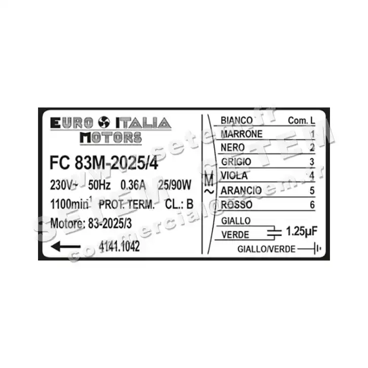 1539001042-GMV EUROMOTORS FC83M-2025/4 BRIO 20 *4141.1042* 3