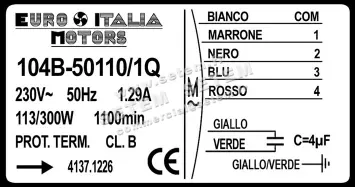 1539001226-MOTEUR EUROMOTORS 104B-50110/1Q *4137.1226* 6