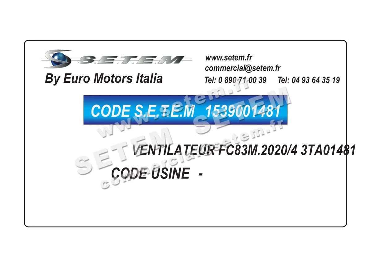 1539001481-VENTILATEUR EUROMOTORS FC83M.2020/4 "3TA01481"