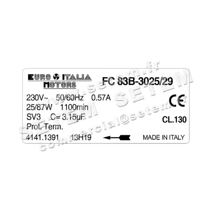 1539002885-GMV EUROMOTORS FC83B-3025/29 *4141.1391* 4