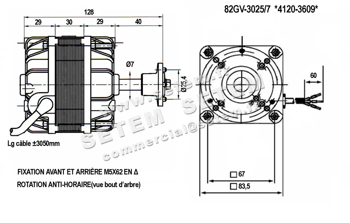 1539003609-MOTEUR EUROMOTORS 82GV.3025/7 *4120.3609* 3