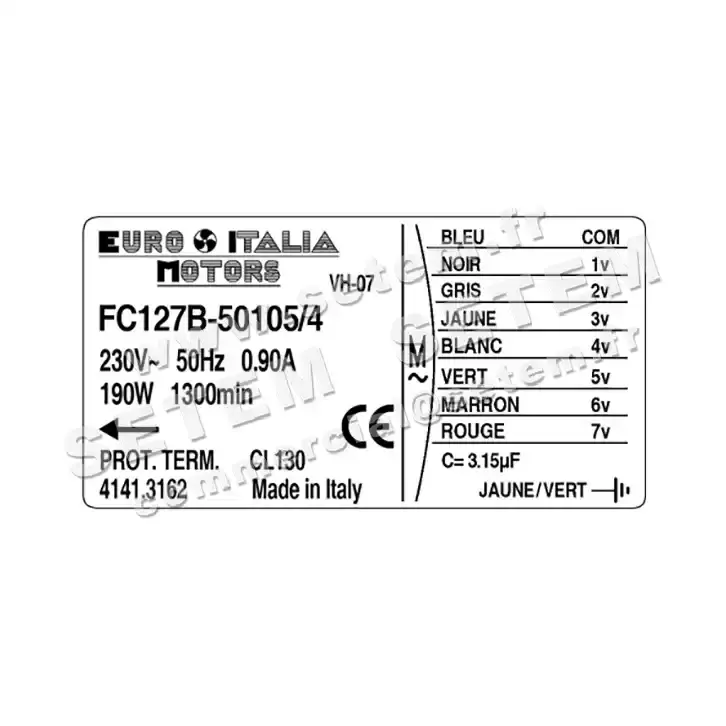 1539004552-GMV EUROMOTORS FC127B.50105/4 *4141.3162* 6