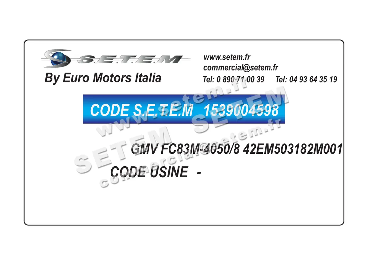 1539004598-GMV EUROMOTORS FC83M-4050/8 "42EM503182M001" 2