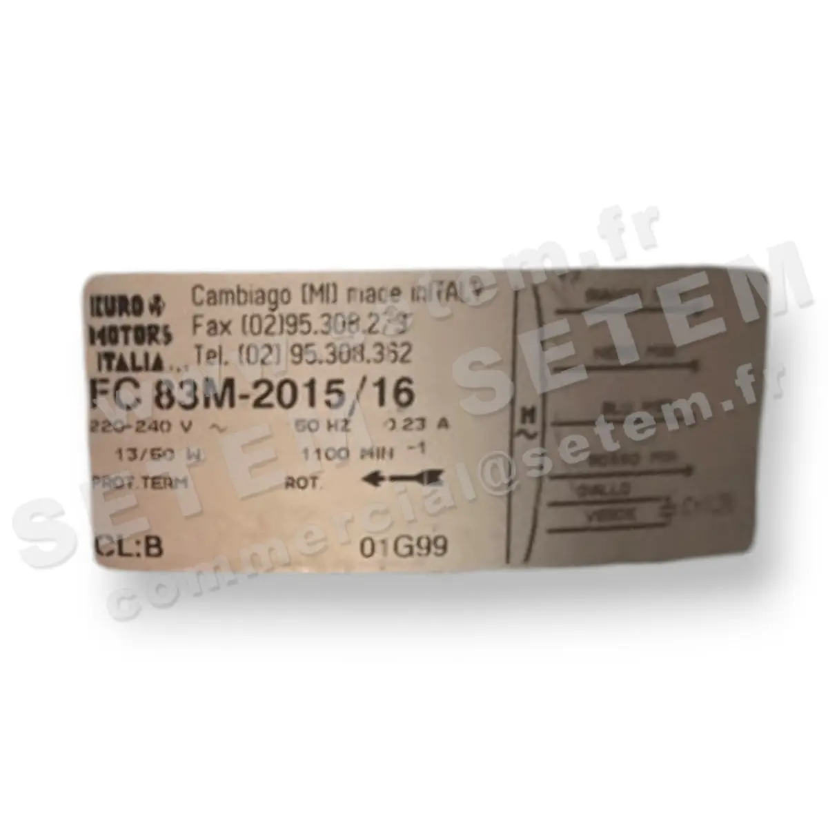 1539005014-GMV EUROMOTORS FC83M.2015/16 *4141.1031*