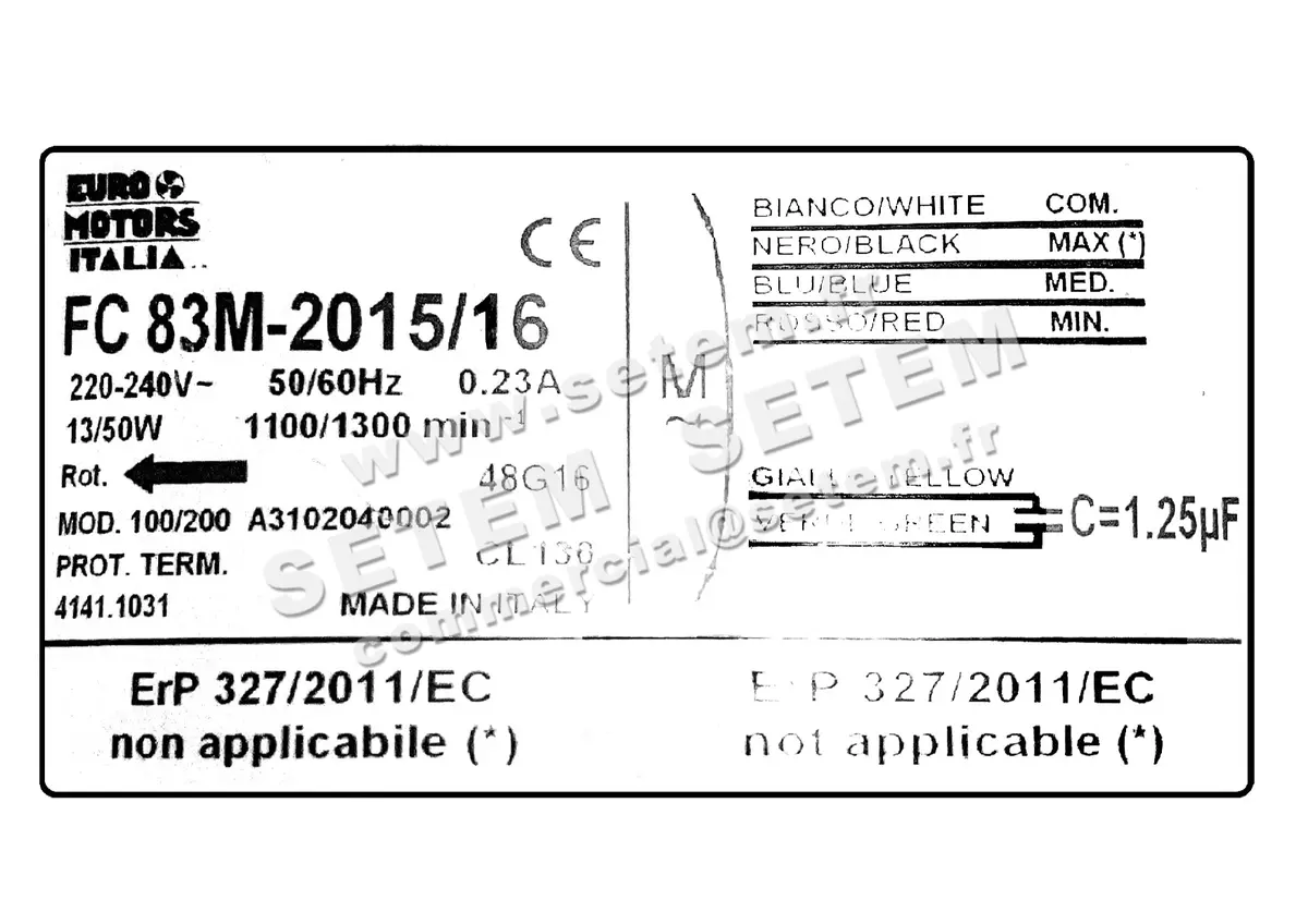 1539005014-GMV EUROMOTORS FC83M.2015/16 *4141.1031* 2