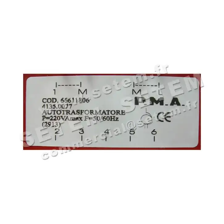 1539005083-AUTOTRANSFORMATEUR 66611806 EUROMOTORS *4135.0077* 2