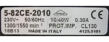 1539005101-MOTEUR EUROMOTORS 5-82CE-2010 *4125.5101* 5