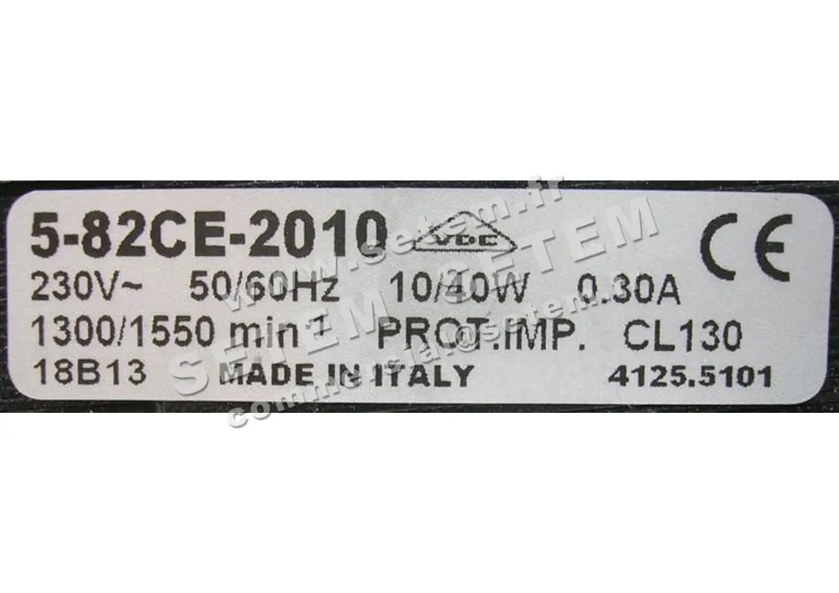 1539005101-MOTEUR EUROMOTORS 5-82CE-2010 *4125.5101* 3