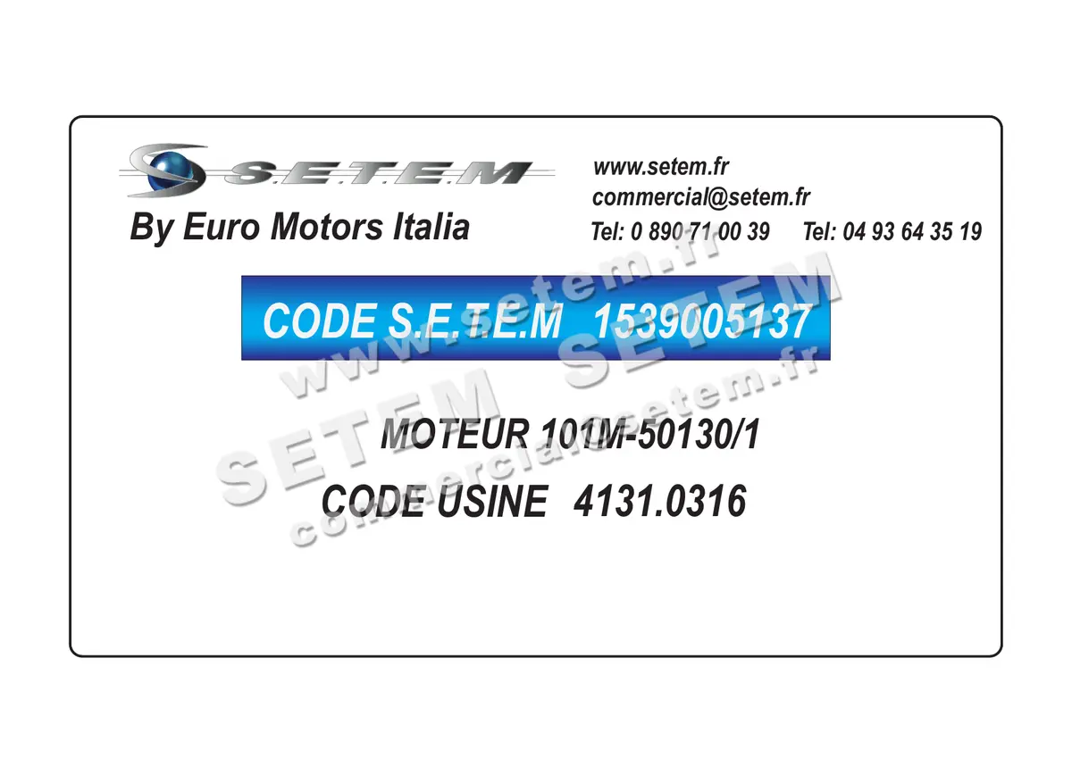 1539005137-MOTEUR EUROMOTORS 101M-50130/1 *4131.0316* 2