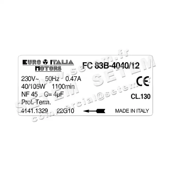 1539005339-GMV EUROMOTORS FC83B.4040/12 *4141.1329* 3