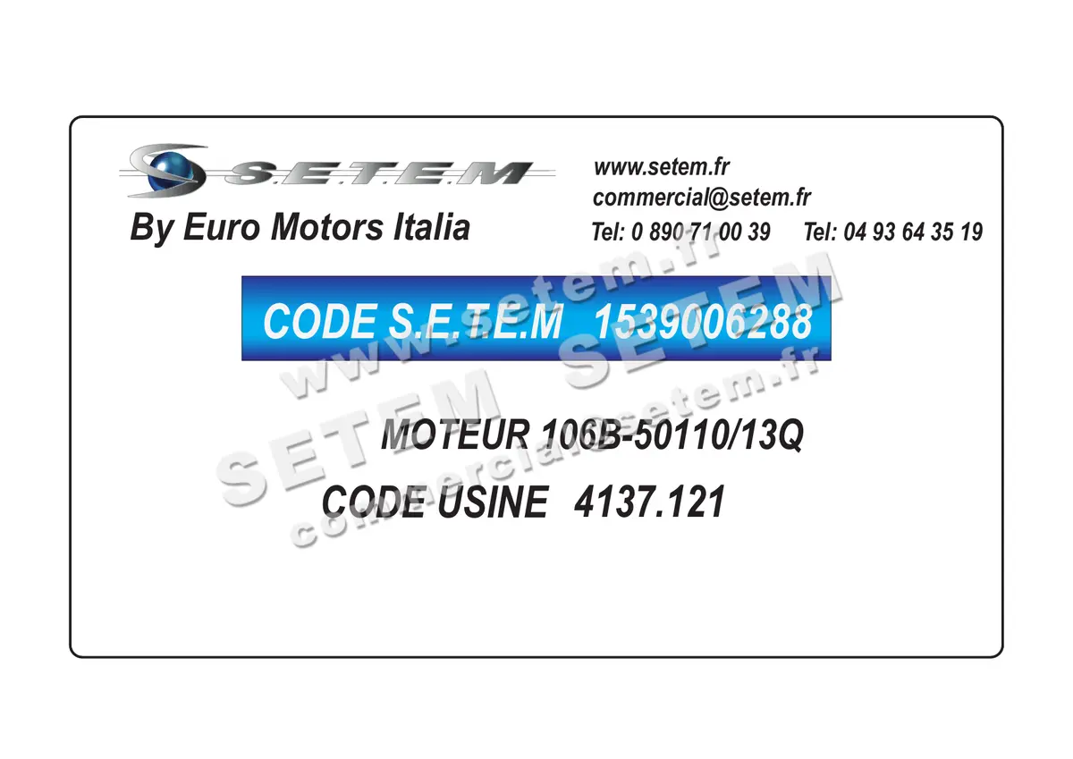 1539006288-MOTEUR EUROMOTORS 106B-50110/13Q *4137.1210*