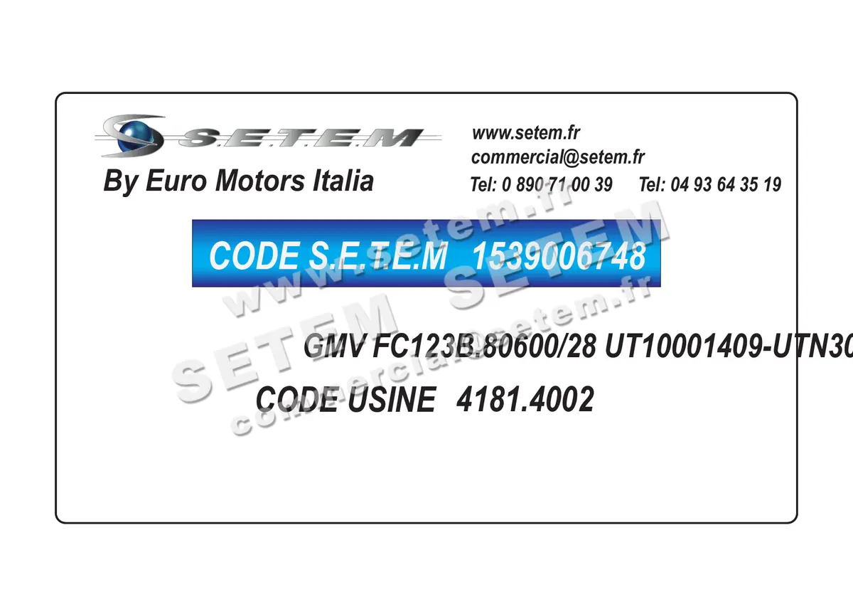 1539006748-GMV EUROMOTORS FC123B-80600/28 "UT10001409-UTN30" *4181.4002*