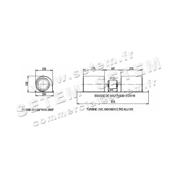 1539009010-GMV EUROMOTORS FC104B-50110/8 TAC20/30 *4141.2858* 2