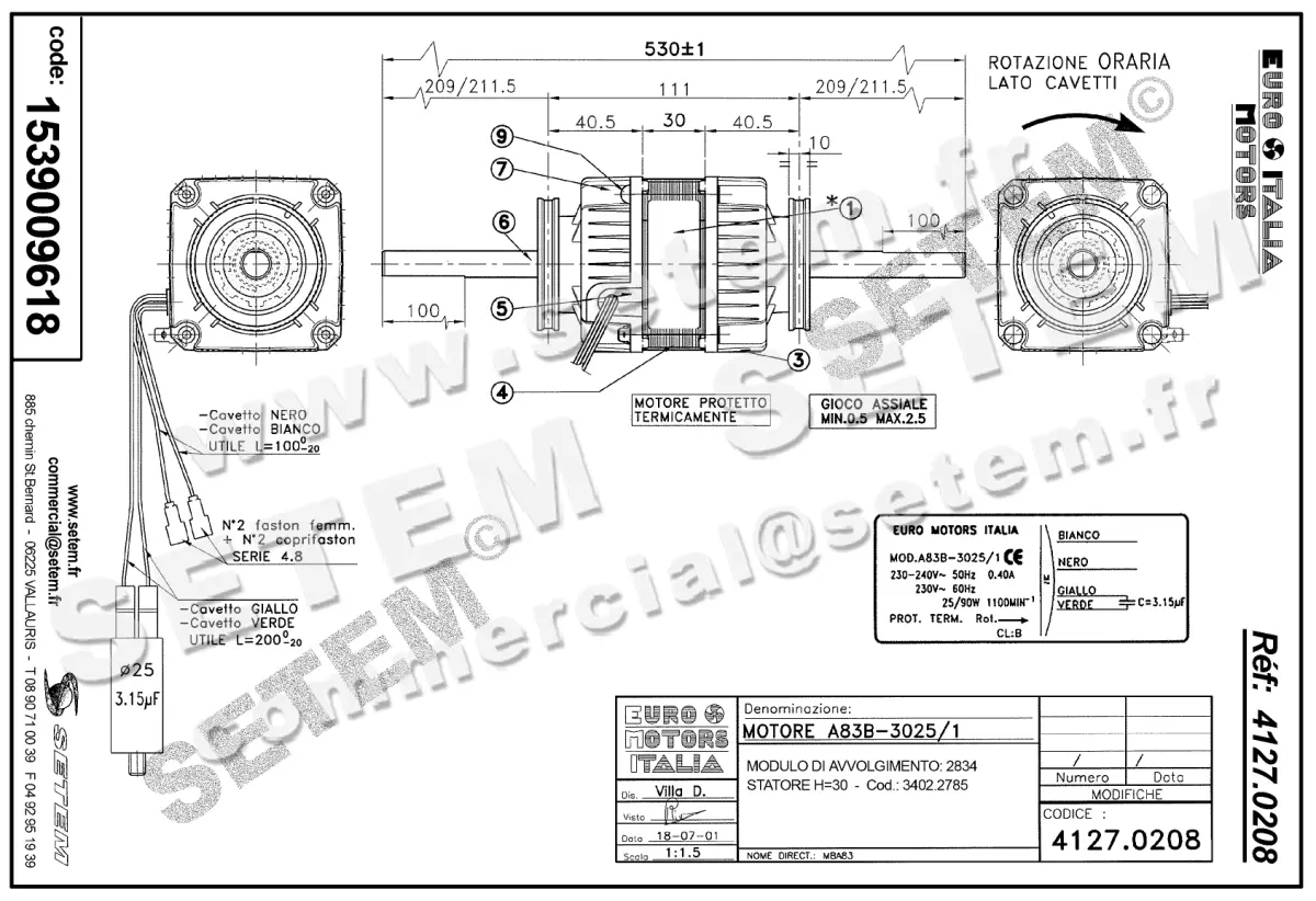 1539009618-MOTEUR EUROMOTORS A83B-3025/1 *4127.0208* 2