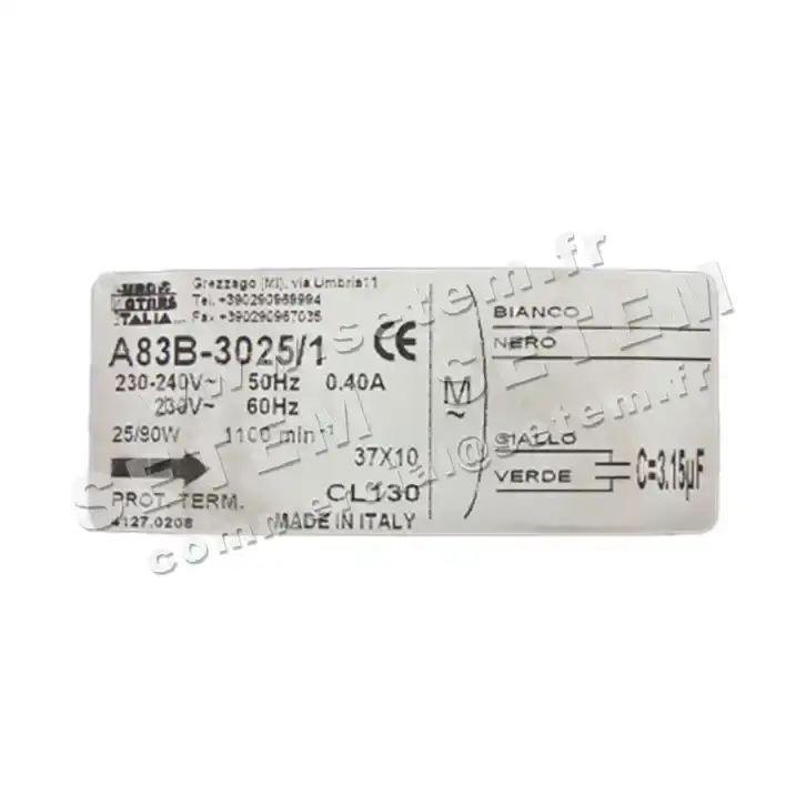 1539009618-MOTEUR EUROMOTORS A83B-3025/1 *4127.0208* 3