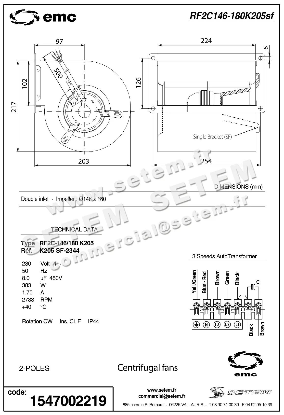 1547002219-VENTILATEUR EMC RF2C.146/180 *K205SF.2344* 2