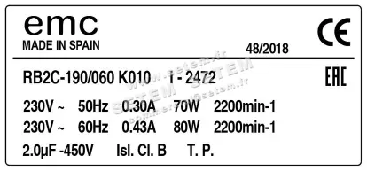 1547004114-MOTOTURBINE EMC RB2C-190/060 *K010I-2472* 5