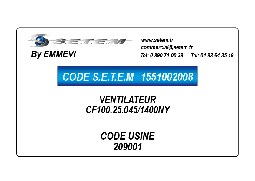 1551002008-VENTILATEUR EMMEVI CF100.25.045/1400NY *209001*