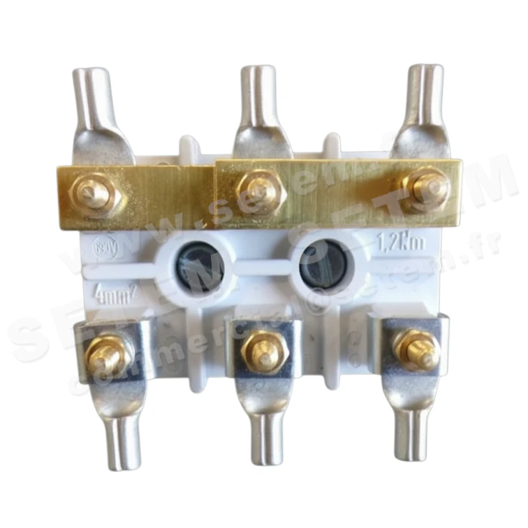 PLAQUE A BORNES SUR MOTEUR EEDA90L/4 2