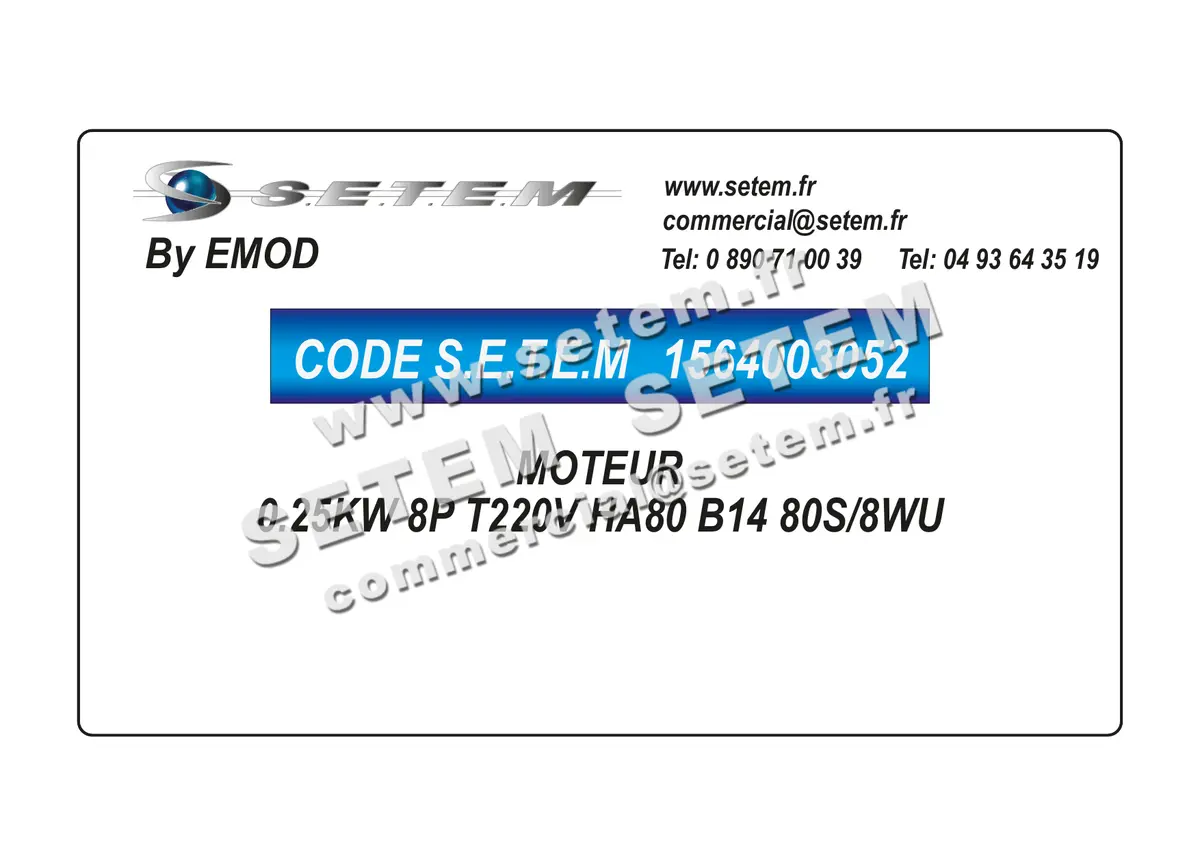 1564003052-MOTEUR EMOD 0.25KW 8P T220V HA80 B14 80S/8WU