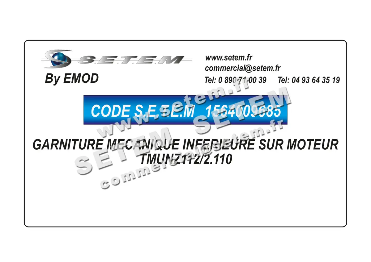 1564009685-GARNITURE MECANIQUE INFERIEURE SUR MOTEUR EMOD TMUNZ112/2.110