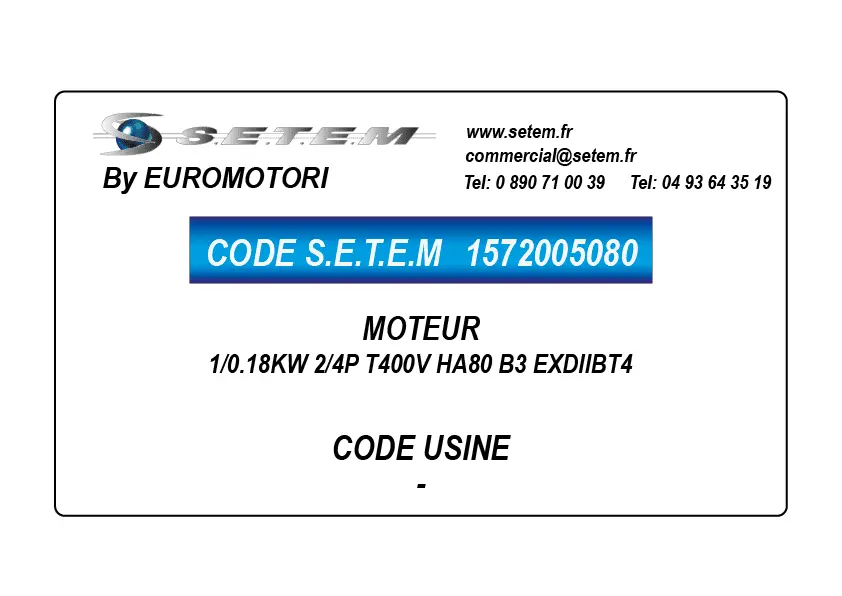 1572005080-MOTEUR EUROMOTORI 1/0.18KW 2/4P T400V HA80 B3 EXDIIBT4