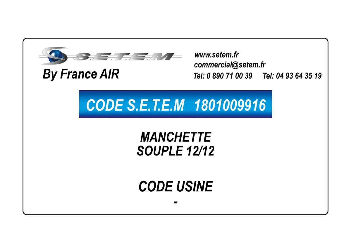 1801009916-MANCHETTE FRANCEAIR SOUPLE 12/12