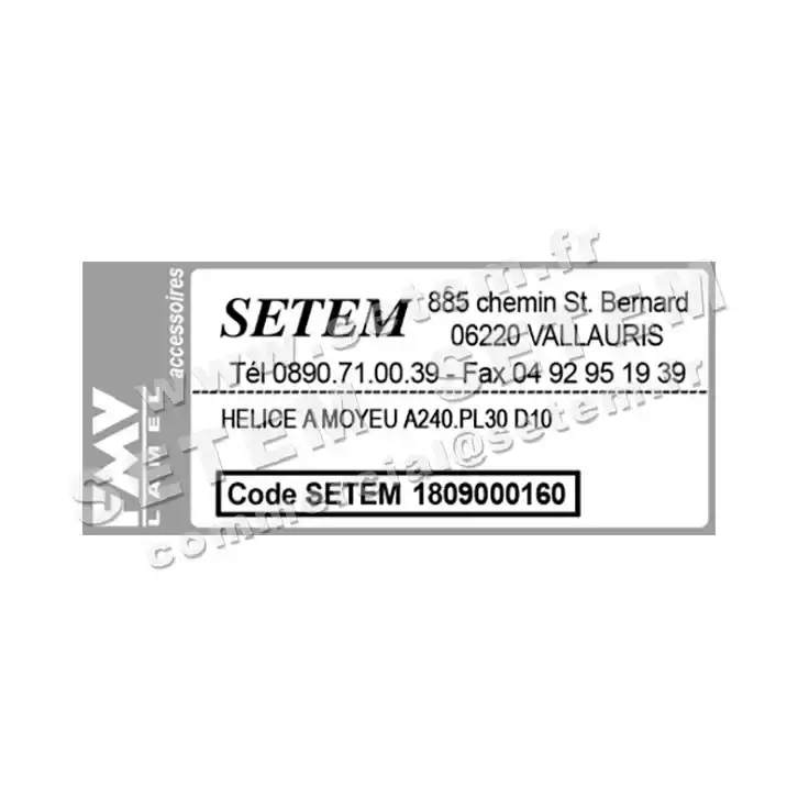 1809000160-HELICE A MOYEU A240.4PL30 A10MM FMV 3