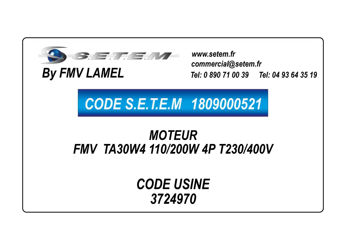 1809000521-MOTEUR FMV TA30W4 110/200W 4P T230/400V *3724970*