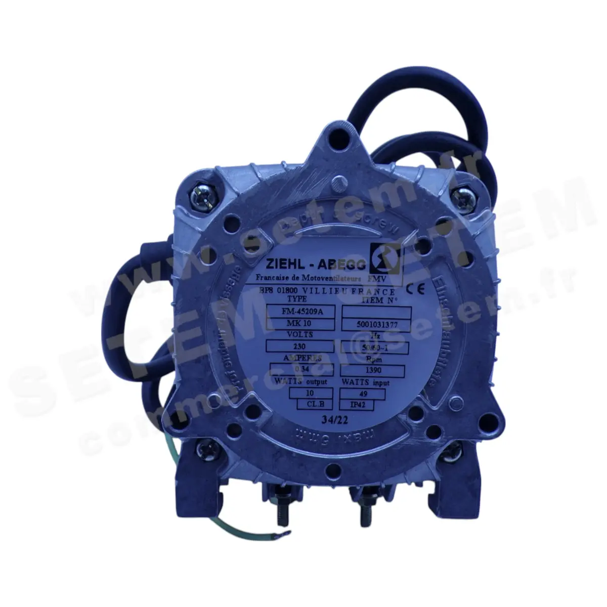 1809001377-MOTEUR FMV MK10 FM.45209A *5001031377*