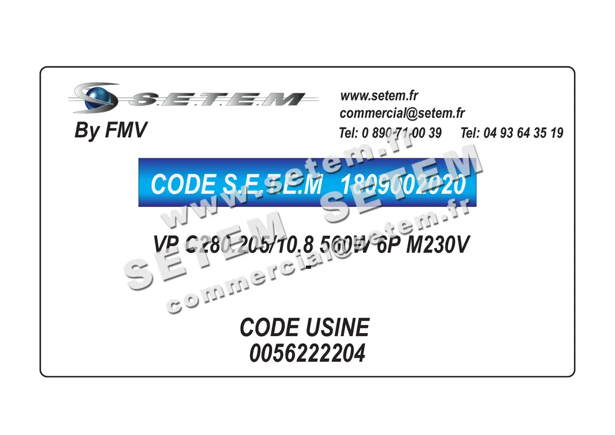 1809002020-MOTO-VENTILATEUR VP C280.205/10.8 560W 6P M230V FMV *0056222204*