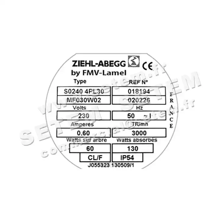 1809002098-VENTILATEUR FMV S0240.4PL30.MF030W02 *18194* 3