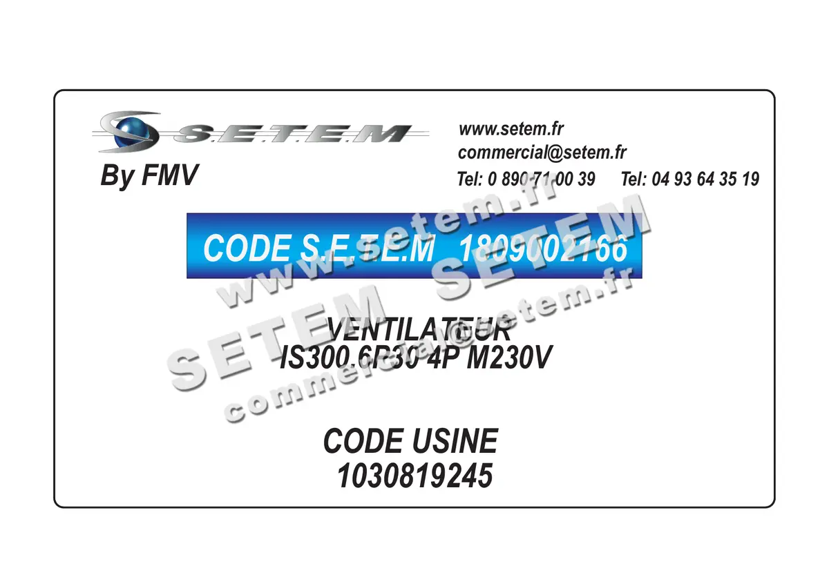 1809002166-VENTILATEUR FMV IS300.6P30 4P M230V *1030819245*