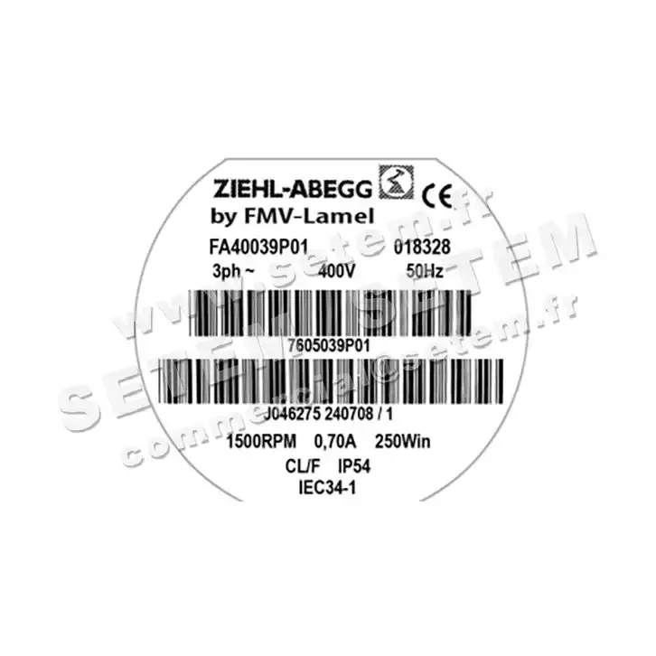 1809002293-VENTILATEUR FMV FA40039P01 *18328* 3